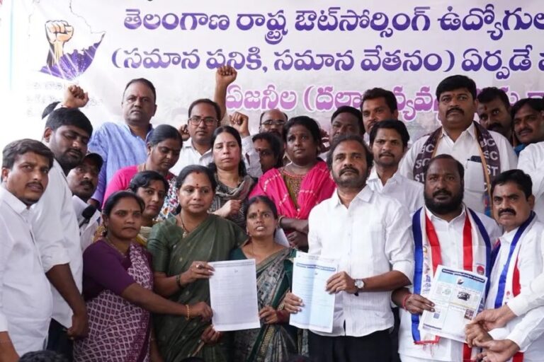 నిన్న వెలుగుమట్ల.. నేడు ఔట్ సోర్సింగ్.. సమస్యల దారిలో ఆ ఇద్దరు!