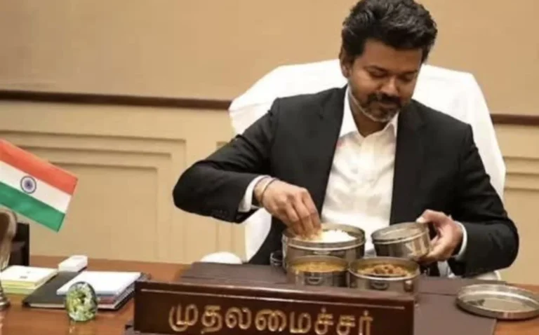 Vijay special | ఆ సీఎం డిఫ‌రెంట్‌.. లంచ్ బాక్స్‌తో ఆఫీస్‌కు!