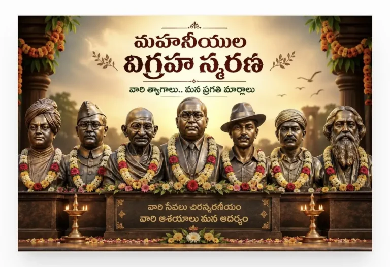 Mahaneeyulu | మహనీయుల జయంతి ఉత్సవాలు.. కులాలకే పరిమితమా? సమాజానికంతటికీనా?